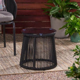 MOONSTONE SIDE TABLE 67842.00BLK