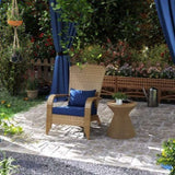 Outdoor Rattan Fire Pit Chairs 73151139
