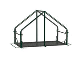 36" x 20" x 34" ortable Mini Greenhouse PE Bottom Mat, Waterproof Clear PVC Plant Grow Tent 05543549