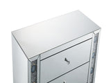 Sonia Mirrored & Faux Agate Console Cabinet B2726P446684