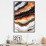 Luxury Crystal and Pearl Hand-Painted Oil Painting Wall Art - Contemporary Hallway and Entrance W3374P322235