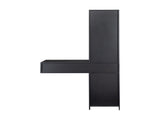Black modern simple hair desk, multi-layer storage, large storage space W33163005