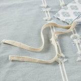 King/Cal King 3 Piece Cotton Jacquard Duvet Cover Set B03596483