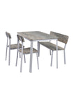 ZUN Modem 4 piece dining table set W515P247207