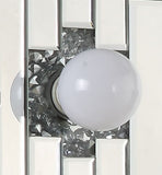 Noralie Mirrored & Faux Diamonds Accent Mirror B2726P448759