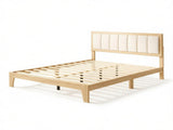 Full Size Platform Bed Frame with Headboard, Wooden Slats, No Box Spring Needed, Easy 19250854