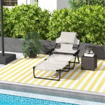 ZUN Folding Lounge Chairs / beach chair （Prohibited by WalMart） 78165317