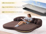 2-in-1 Foldable Sofa Bed,70 Inch Folding Boneless Couch Convertible Compressed Sleeper Sofabed, 4 W2231P466739