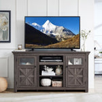 ZUN 2 Doors Cabinet Farmhouse Cabinet, Farmhouse TV Stand Barn Design,Modern Farmhouse TV Media Stand, W1758P199935