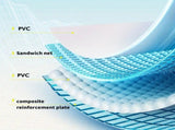 2.6m PVC folding pool bathes and cools in summer, suitable for outdoor patio beach W2710P330782