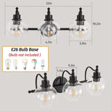 3-Lights Bathroom Vanity Lightings Brushed Gold Modern Vanity Light 22Inch Bathroom Light T3177P283992