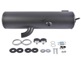 Exhaust Muffler Gasket Kit Replacement for Polaris Sportsman 600 700 800 4X4 W/ Donuts 1261223-489 75546512