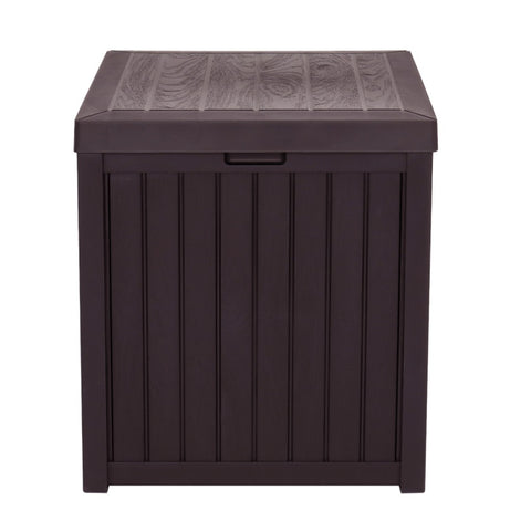 ZUN 51gal 195L Outdoor Garden Plastic Storage Deck Box Chest Tools Cushions Toys Seat Waterproof 80213979