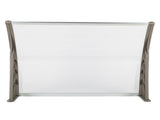 HT-100 x 80 Household Application Door & Window Rain Cover Eaves Canopy White & 26750828
