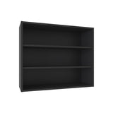 ZUN Wall Shelf 30" H, 3 Shelves, Black B097P250902