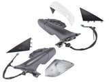 2Pcs White Power Door Mirrors with Memory Heated Fits for Tesla Y 2020-2023 1594112-00-C 33710848
