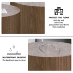 ZUN MDF with ash/oak/walnut veneer sidetable/coffee table/end table/ottoman W87639977