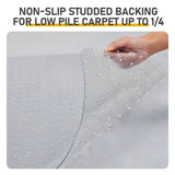 Matte Textured 2.2 90x120 cm Raised Design 36x48in Double-Fold PVC Floor Mat 10813339