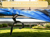 14FT Multi-Color Trampoline Safety Pad Spring Cover Replacement, No Pole Holes, All Weather, for 48378182