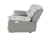 Bruni Grey Console Reclining Loveseat B201P299731