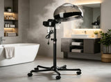 Professional Hair Steamer for Deep Conditioning, 11.81" Hooded Ionic Standing Hair Steamer with 2 49008674