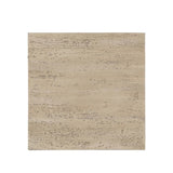 20x20x24" Cream Square Side Table with Pedestal Base W2078P160671