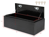 36" Aluminum Under Body Toolbox 5 Bar Tread Black 00085240