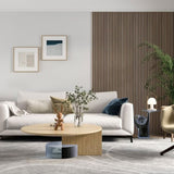 Acoustic Wood Wall Panels, 2 Pack 94.5" x 12.6" Soundproof Wall Panels,Wood Slat Wall Panels for T3210P310262