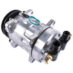 ZUN New Air Conditioning Compressor TM16 Shuttle Bus 12V with 2 Grooves Z0006398A 47510648