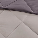 King 3M Scotchgard Diamond Quilting Reversible Down Alternative Comforter Set B03598993
