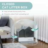 ZUN Cat Litter Box 99409456