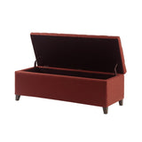 Tufted Top Soft Close Storage Bench B03548306
