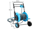 43*50*90cm blueblack gray ironplastic1.9M water pipe joint splicingwheel water pipe truck 15562620