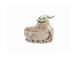 Halloween Ghost Storage Bowl Figurine, Spooky Candy Dish with LED Light for Halloween Party 02679682