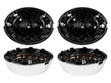 Wheel Hub Center Caps for 2003-2017 Dodge Ram Pickup 3500 1-Ton Truck Dually 52106876AA 52106877AB 85760688