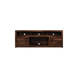 ZUN 72 inch TV Stand Console for TVs up to 85 inches, No Assembly Required, Whiskey Finish B108P160186