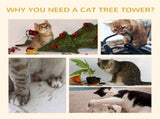 Wooden Cat House/Cat Trees /Cat Climbing Tower 93274382