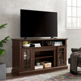 Classic TV Media Stand Modern Entertainment Console for TV Up to 65" with Open and Closed Storage W2275P337814