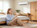 230V Inverter Mini Split Air Conditioner, AC Unit Cools up to 1500 Sq.Ft, Complete Installation Kit 23983687