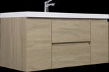 ZUN 48" Floating Bathroom Vanity with Sink, Modern Wall-Mounted Bathroom Storage Vanity Cabinet with W1573P152702