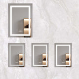 26x20 inch Bathroom Medicine Cabinet with LED Mirror, Anti-Fog, Waterproof, 3000K6000K Single Door W1738100834