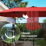 Half Umbrella Outdoor Patio 94433416