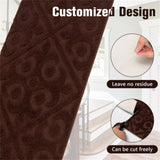 15 non-slip step MATS Brown 37660519