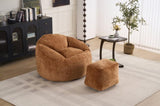 Foam Bean Bag Chairs for Adults/Teens with Filling,Bean Bag Lazy Sofa with Ultra Soft Chenille W2915P283420