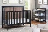 Connelly Changing Table Black/Vintage Walnut B022P204830