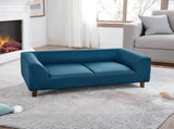 Pet sofa with backrest and armrests, modern rectangular pet sofa suitable for small and medium dogs, 72137278