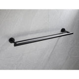 23.6 Inch Double Bar, Bathroom Bar Wall Mount, 304 Stainless Steel Bathroom Racks 08770306