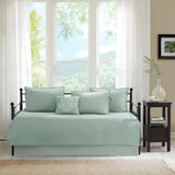 6 Piece Reversible Daybed Cover Set Seafoam Daybed B03597487