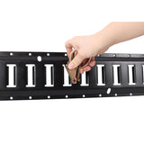 8ft E Track Tie-Down Rail Kit,Indoor E Track 8' for Garages, Vans, Trailers, Motorcycle Tie W465P262569