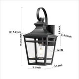 Large Outdoor Wall for House, 16.5inch Exterior Lighting Fixtures Wall Mount Outdoor Porch W2714P218439